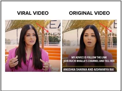 anushka sharma deepfake|Deepfake Videos Of Actors Anushka Sharma Aishwarya Rai。